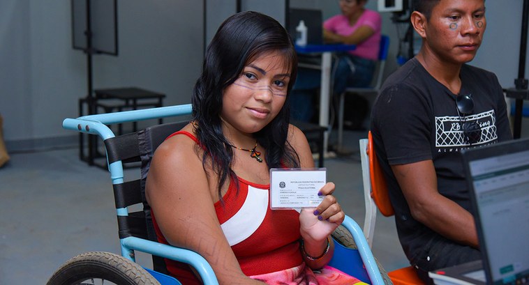 “Ano que vem vou ter o direito de votar pela primeira vez”, comemora Carla Karajá, 17 anos