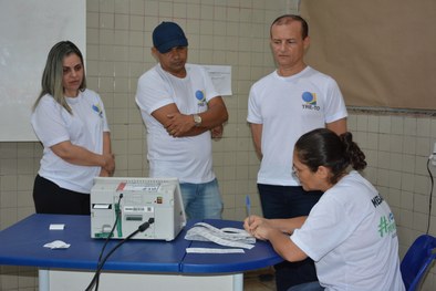 2º turno em Palmas: Teste de Autenticidade é realizado na seção 210 da Escola Padre Josimo