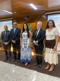 Ouvidor regional eleitoral, ouvidor da Mulher+, juiz José Maria Lima participou do evento