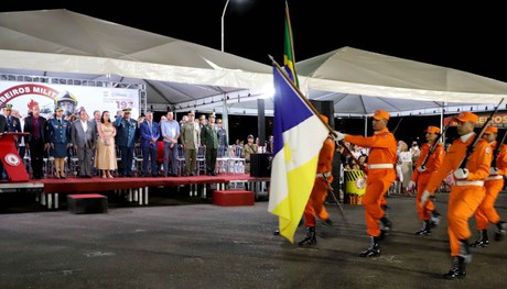 Cerimônia contou com a presença de diversas autoridades civis e militares, na sede do Quartel do...