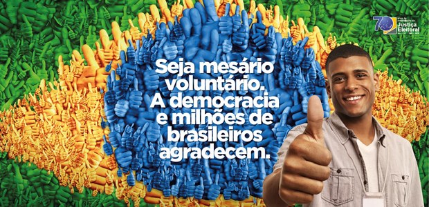 Campanha de mesários voluntários