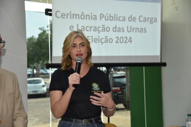 Cerimônia Pública de Carga e Lacração da Urna Eletrônica em Palmas