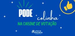 A anotação com os números dos candidatos é permitida pela Justiça Eleitoral