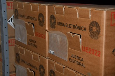 Eleições 2024: TRE-TO inicia distribuição de urnas eletrônicas para as zonas eleitorais