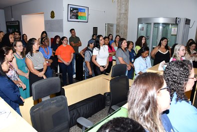 Espaço Mulher Empreendedora: promovida pelo TRE-TO, exposição exibe trabalhos criativos de servi...