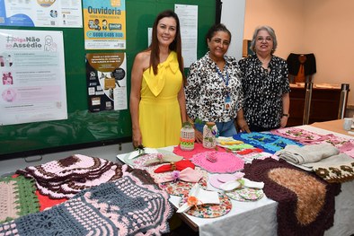 Espaço Mulher Empreendedora: promovida pelo TRE-TO, exposição exibe trabalhos criativos de servi...