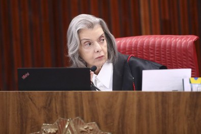 Ministra Cármen Lúcia, presidente do TSE