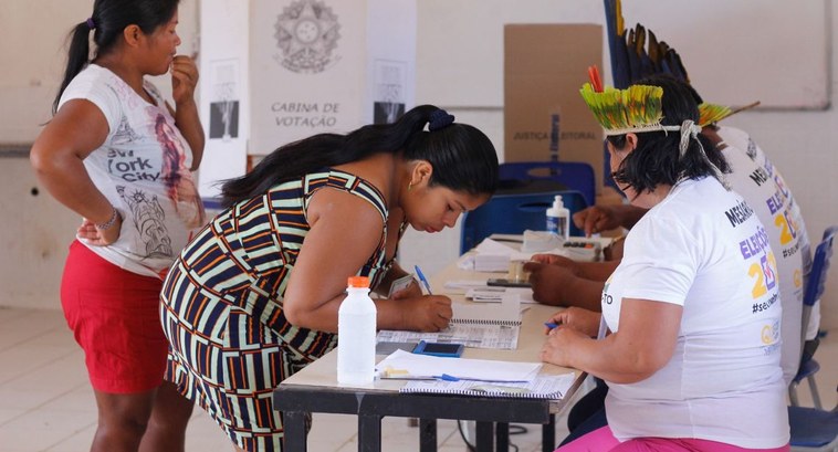 Ao todo, 63 indígenas se candidataram este ano, representando um aumento de 31,25% em relação ao...