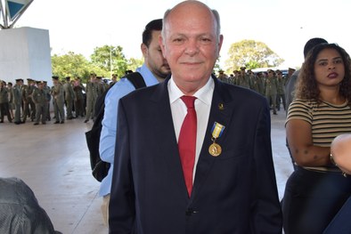 Presidente do TRE-TO recebe medalha “Tiradentes” da PMTO