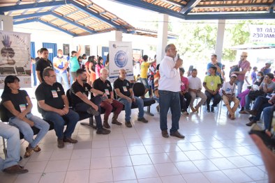 Primeiro dia de ação do programa de Inclusão Sociopolítica dos Povos Indígenas acontece na Aldei...