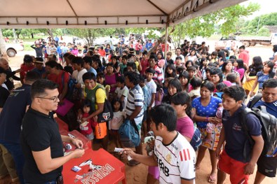 Programa de Inclusão Sociopolítica dos Povos Indígenas na Aldeia Pedra Branca, em Goiatins - 23....