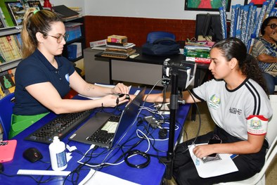 Renata Martins, 17 anos, estudante do 3° ano do Ensino Médio e moradora de Palmas (TO), decidiu ...