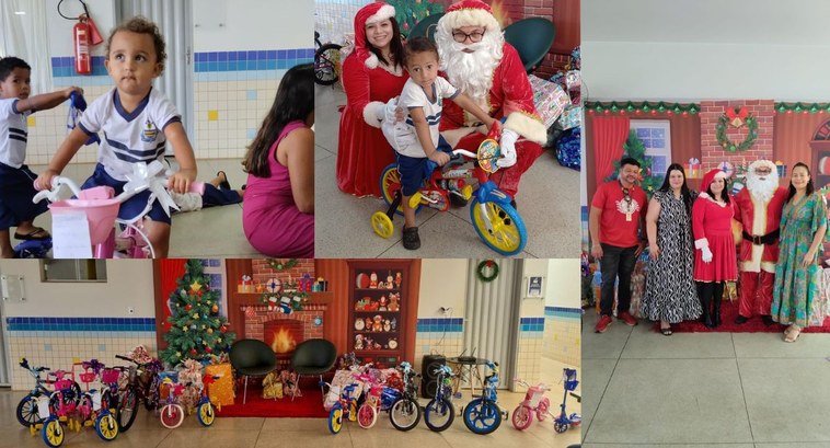 TRE-TO entrega presentes para a campanha “Papai Noel dos Correios” e leva alegria para as crianças