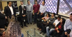 Visita Alunos de direito de Guaraí